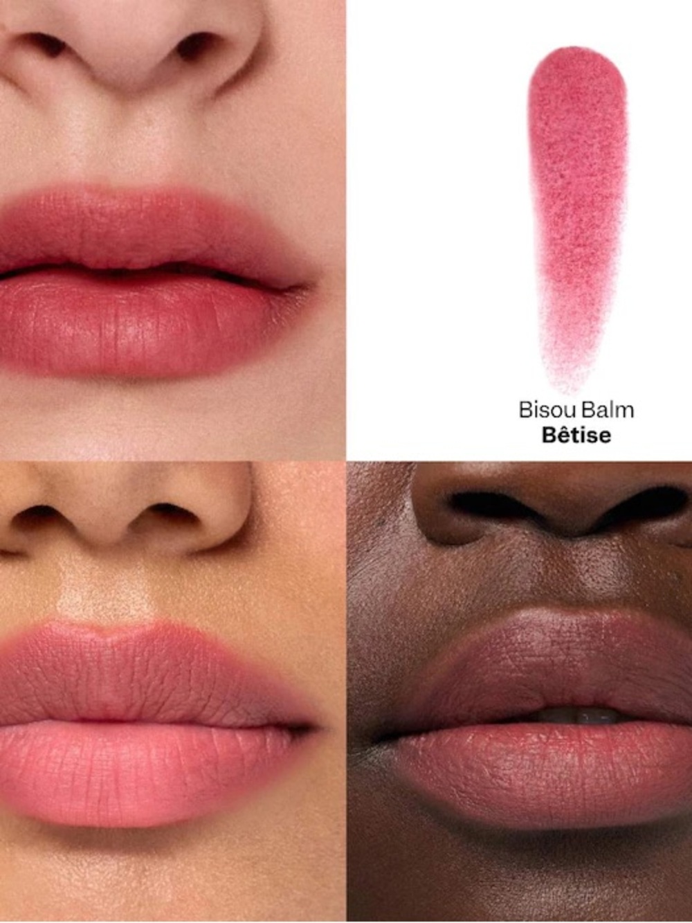 VIOLETTE_FR Bisou Balm Sheer Matte Lipstick Betise - Picture 2 of 9